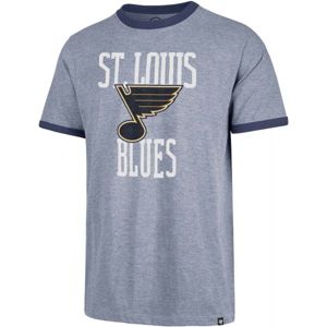47 NHL ST. LUIS BLUES BELRIDGE CAPITAL RINGER kék S - Férfi póló