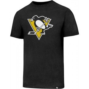 47 NHL PITTSBURGH PENGUINS CLUB TEE Férfi póló, fekete, veľkosť XL
