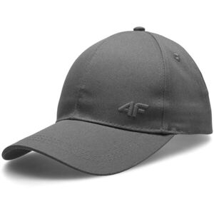4F MEN´S CAP Férfi baseball sapka, sötétszürke, méret M