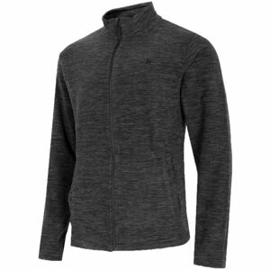 4F MEN´S FLEECES fekete XL - Férfi fleece pulóver