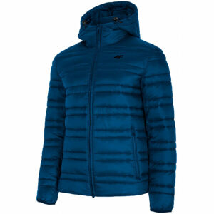 4F MEN´S JACKETS Férfi steppelt kabát, kék, méret XL