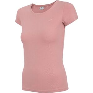 4F WOMENS T-SHIRT Női póló, rózsaszín, veľkosť L