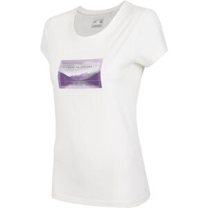 4F WOMEN'S T-SHIRT Női póló, fehér, méret XL