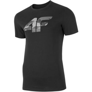 4F MEN´S T-SHIRTS fekete L - Férfi póló