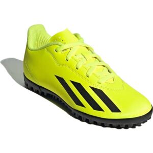 adidas X CRAZYFAST CLUB TF J Gyerek focicipő műfüves pályára, sárga, veľkosť 36 2/3