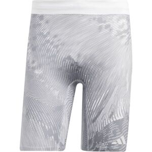 adidas ADIZERO SHO TGT Férfi leggings futáshoz, szürke, méret M