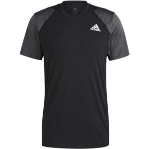 adidas CLUB TENNIS T-SHIRT Férfi teniszpóló, fekete, veľkosť XL