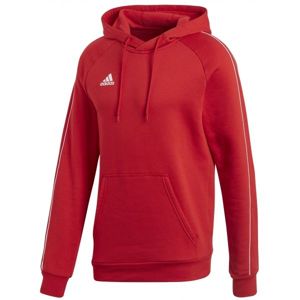 adidas CORE18 HOODY piros XL - Férfi pulóver