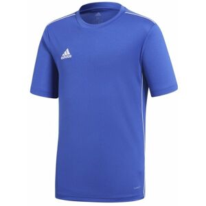 adidas CORE18 JSY Y Junior futballmez, kék, méret 176