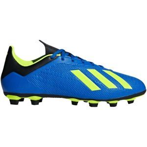 adidas X 18.4 FG kék 10.5 - Férfi futballcipő