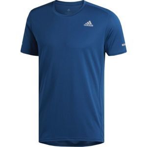 adidas RUN TEE M kék L - Férfi póló futáshoz