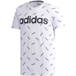 adidas PRINT TEE fehér 2XL - Férfi póló