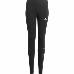 adidas LIN LEG Lány leggings, fekete, veľkosť 116