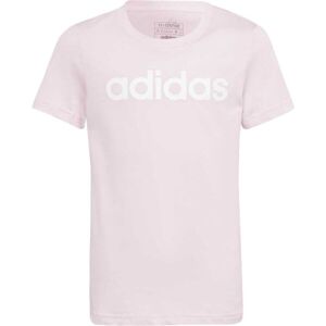 adidas LINEAR LOGO TEE Lány póló, rózsaszín, méret