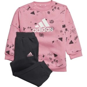 adidas I BLUV Q3 CSET Lányka melegítő szett, rózsaszín, veľkosť 104