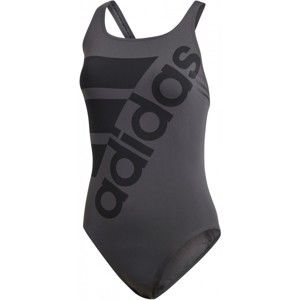 adidas INF+ SOLID ONE PIECE szürke 42 - Női egyrészes úszódressz