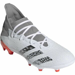 adidas PREDATOR FREAK .3 FG Férfi futballcipő, fehér, méret 42 2/3