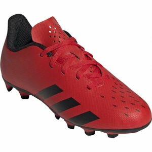 adidas PREDATOR FREAK.4 FxG J Gyerek futballcipő, piros, méret 30