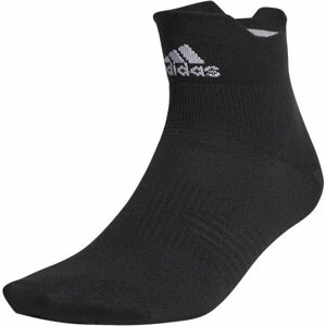 adidas RUN ANKLE SOCK Zokni futáshoz, fekete, veľkosť 40-42
