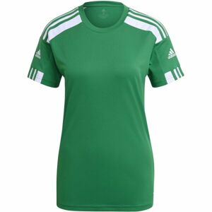 adidas SQUADRA 21 JERSEY W Női focimez, zöld, méret L