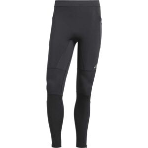 adidas ULTIMATE LEGGINGS Férfi leggings futáshoz, fekete, méret