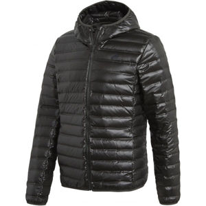 adidas VARILITE HOODED JACKET Férfi outdoor kabát, sötétszürke, méret