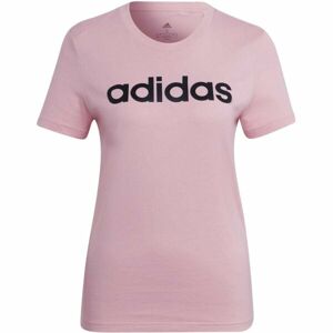 adidas LIN T Női póló, rózsaszín, veľkosť L