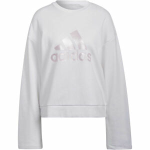 adidas UFORU SWT Női pulóver, fehér, veľkosť M