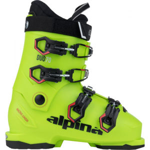 Alpina DUO 70 Fényvisszaverő neon 26.5 - Junior sícipő lesikláshoz
