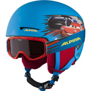 Alpina Sports ZUPO DISNEY SET Gyerek sísisak és szemüveg, kék, méret