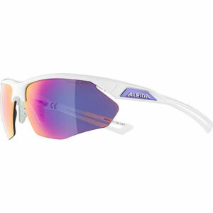 Alpina Sports NYLOS HR Uniszex napszemüveg, fehér, veľkosť os