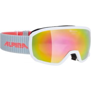 Alpina Sports SCARABEO JR MM fehér NS - Gyerek síszemüveg