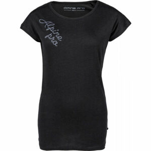ALPINE PRO Női póló Női póló, fekete, méret L