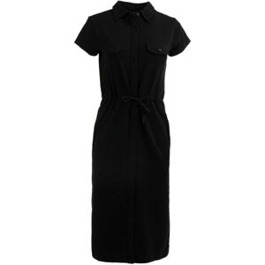 ALPINE PRO CUMSTA Női ruha, fekete, méret XL