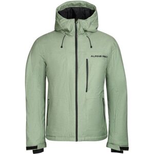 ALPINE PRO DEWER Férfi kabát, zöld, veľkosť XL