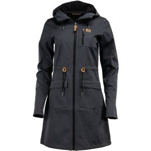 ALPINE PRO GALLERIA 2 sötétszürke M - Női softshell kabát