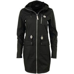 ALPINE PRO GALLERIA 3 Női kabát, fekete, méret S
