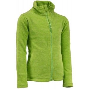 ALPINE PRO RIMLO zöld 116-122 - Gyerek pulóver