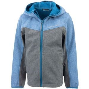 ALPINE PRO YURIKO kék 128-134 - Gyerek softshell kabát