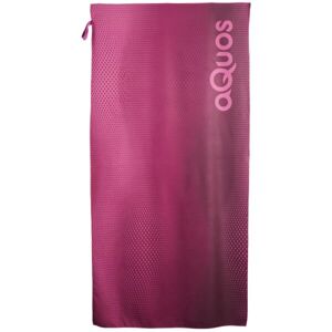 AQUOS TECH TOWEL 75x150 Gyorsan száradó sporttörülköző, rózsaszín, méret os