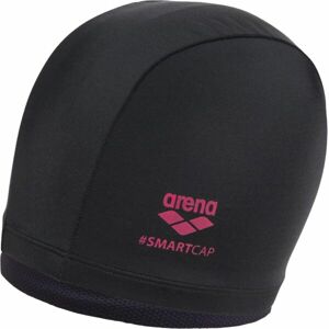 Arena SMART CAP SWIMMING Úszósapka hosszú hajra, fekete, veľkosť os