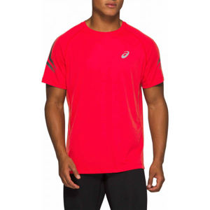 Asics SILVER ICON TOP piros XL - Férfi póló futáshoz