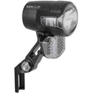 AXA COMPACTLINE20 20 LUX Első lámpa kerékpárra, fekete, méret os