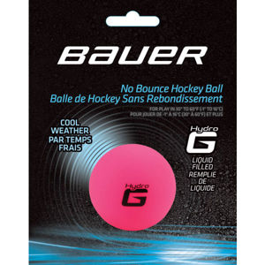 Bauer HOCKEY BALL HYDRO G WARM Hokilabda, rózsaszín, méret os