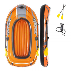 Bestway KONDOR 3000 SET Felfújható csónak, narancssárga, méret