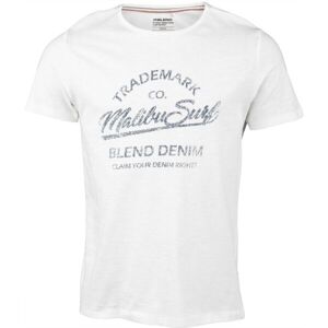BLEND T-SHIRT SS Férfi póló, fehér, méret XL