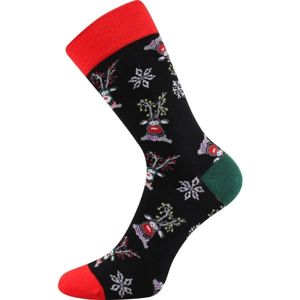 Boma N03059 S-PATTE fekete 35 - 38 - Karácsonyi zokni