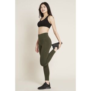 BOODY MOTIVATE FULL LENGTH TIGHTS Női legging, sötétzöld, méret XS