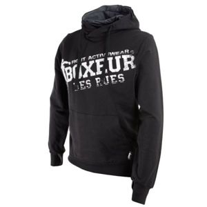 Boxeur des Rues GREYMEL ACTIVEWEAR HOODED SWEATSHIRT fekete XXL - Férfi pulóver