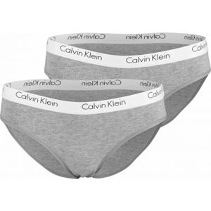 Calvin Klein 2PK BIKINI Női alsónemű, szürke, veľkosť XS